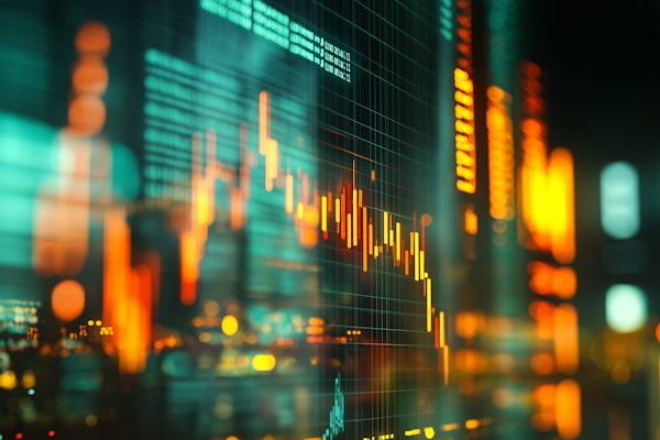 Investment portfolio dashboard showing diversified assets and growth trends